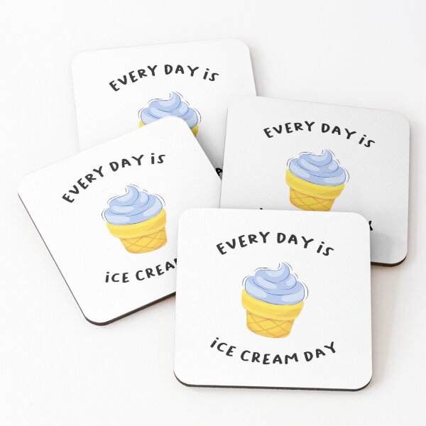Item preview, every day is icecream day fynny,cool,gift ,birthday,summer designed and sold by illustramanshop.