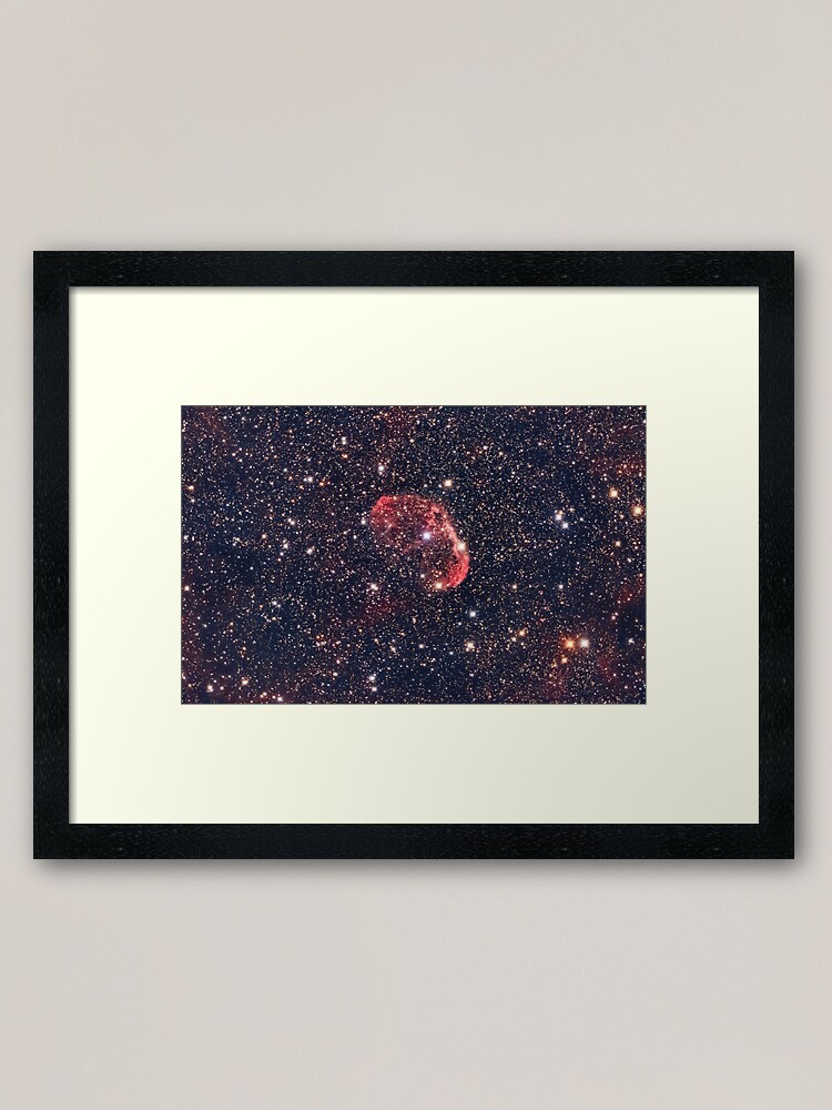 Alternate view of Crescent Nebula Framed Art Print