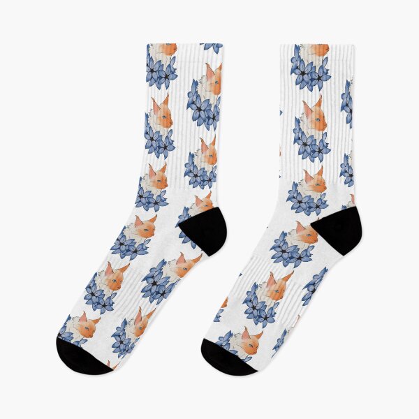 Aperçu de l'œuvre Birmanie rouge à fleurs bleues créée et vendue par Kristoffersson.