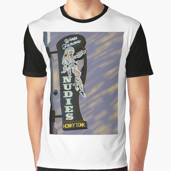 Item preview, World Famous Nudie’s Honky Tonk designed and sold by SarasaurusArt.