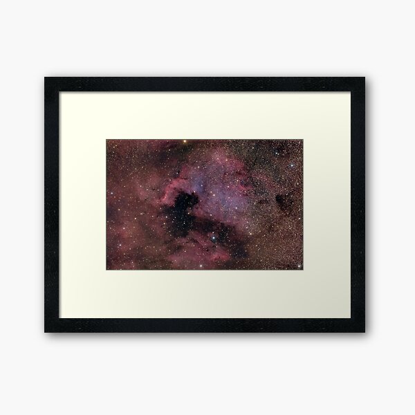 North America Nebula Framed Art Print