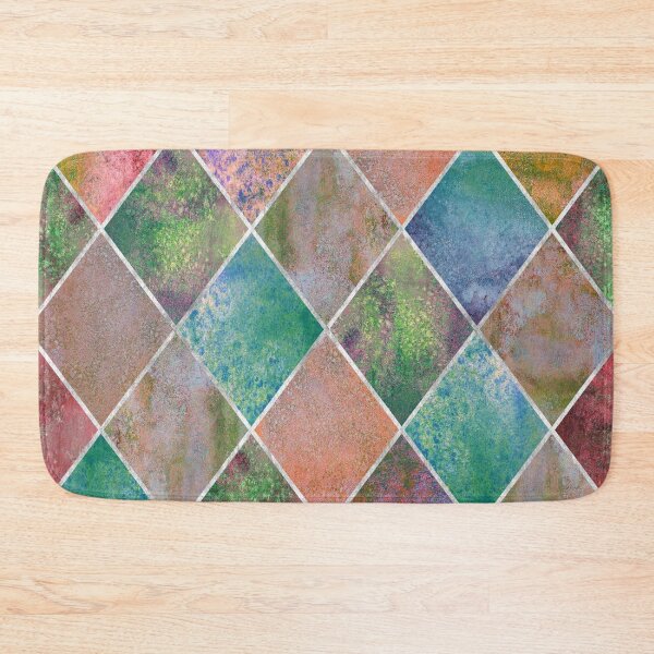 Item preview, Geometric Argyle Plaid Gingham Diamond Pattern designed and sold by PatternMama.