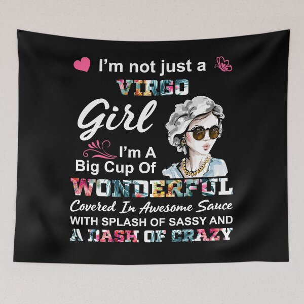 Item preview, I'm Not Just A Virgo Girl Virgo Birthday designed and sold by hoangtrongkhiem.