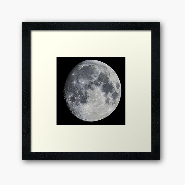 Moon Framed Art Print