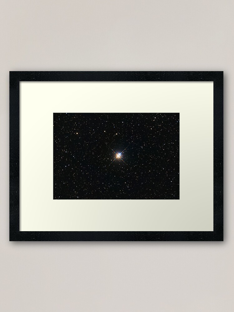 Alternate view of Albireo Double Star Framed Art Print