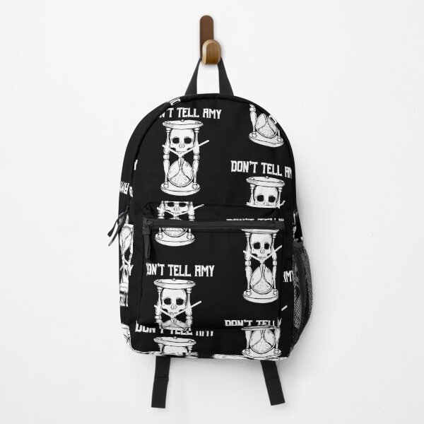 Item preview, Unus Annus Don’t Tell Amy Hourglass Skull Graphic designed and sold by cichonb.