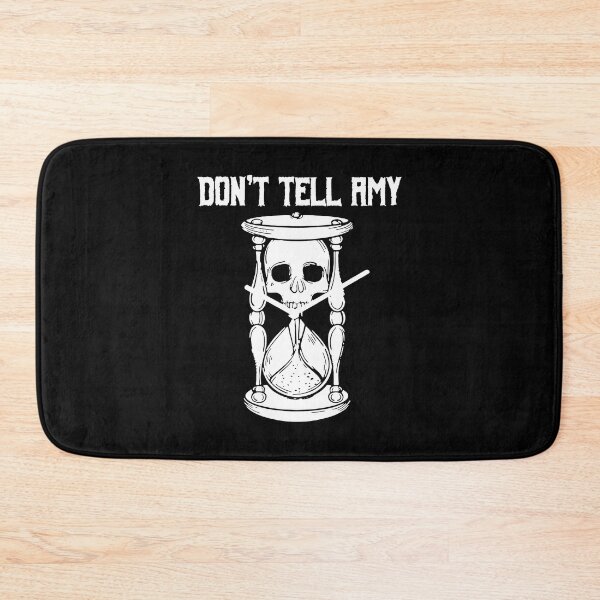 Item preview, Unus Annus Don’t Tell Amy Hourglass Skull Graphic designed and sold by cichonb.