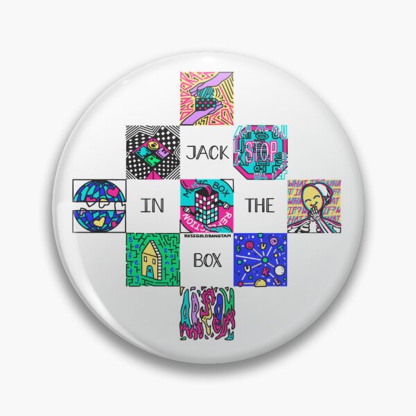 Item preview, j-hope jack in the box (light) designed and sold by rgbarts.