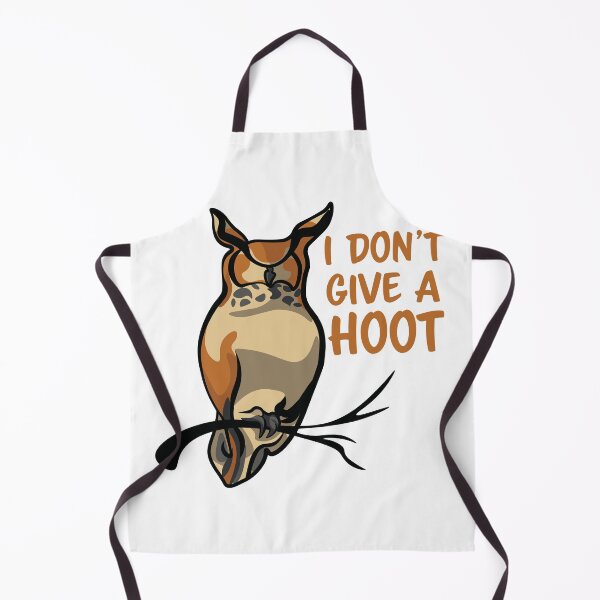 Item preview, I Don't Give a Hoot designed and sold by InkLayer.