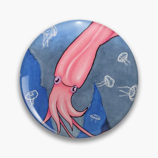 Item preview, Squid and Jellyfish designed and sold by alyssajayart.