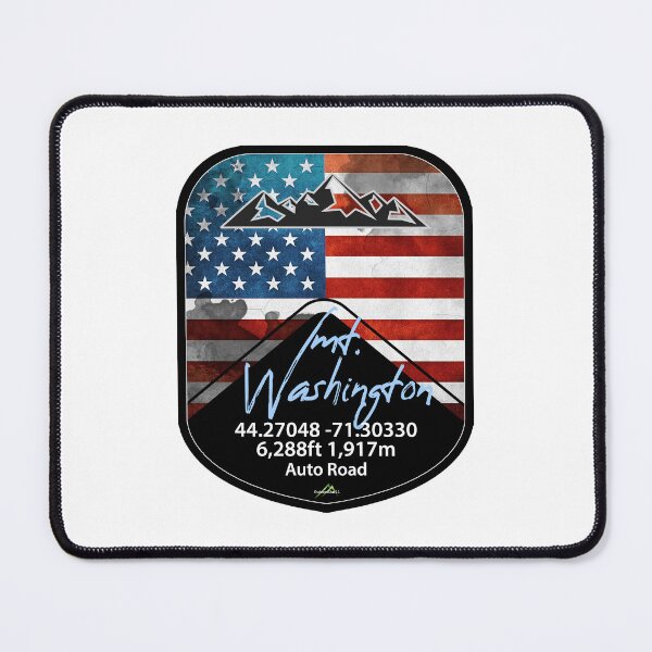 Item preview, Mt. Washington New Hampshire USA Cycling Motorcycle Car Sticker T-Shirt 02 designed and sold by OuterShellUK.