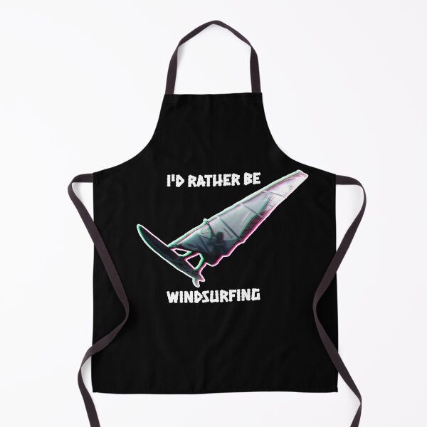Item preview, I'd Rather Be Windsurfing (white straight) designed and sold by Thomas Dossman.