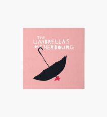 Umbrellas of Cherbourg Art Board