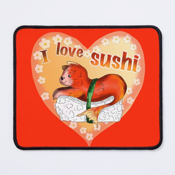 Item preview, Sushi lover red catfish sushi designed and sold by CuisineCat.