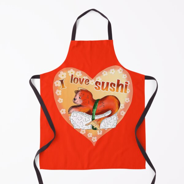 Item preview, Sushi lover red catfish sushi designed and sold by CuisineCat.