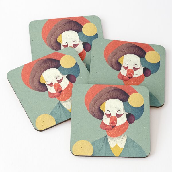 Item preview, Clown Face designed and sold by deificusArt.