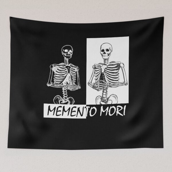 Item preview, Unus Annus Memento Mori Funny Skeleton designed and sold by cichonb.