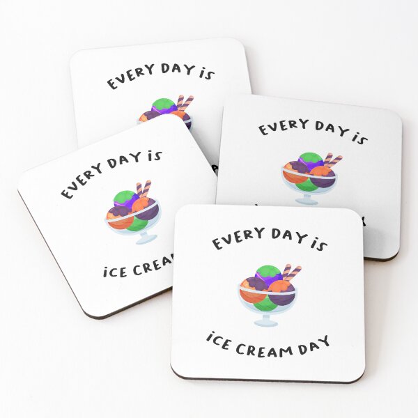 Item preview, every day is icecream day fynny,cool,gift ,birthday,summer designed and sold by illustramanshop.