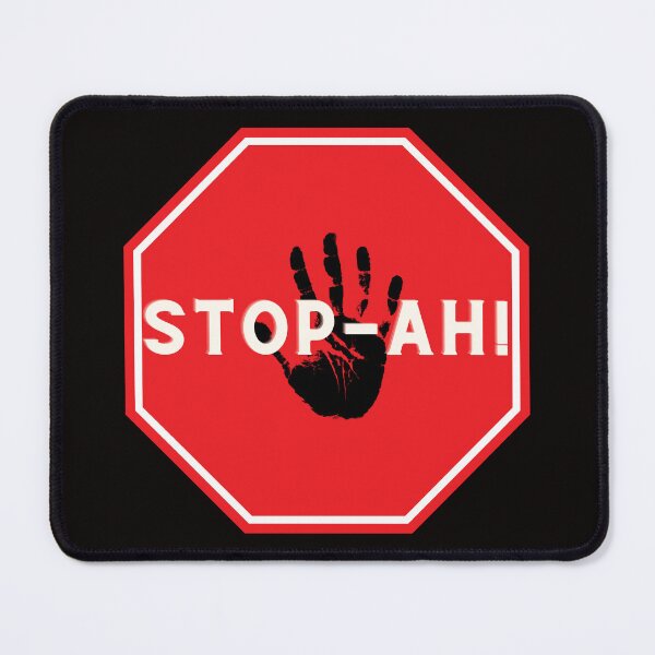 Item preview, STOP-AH! STOP SIGN designed and sold by SagFabulous.