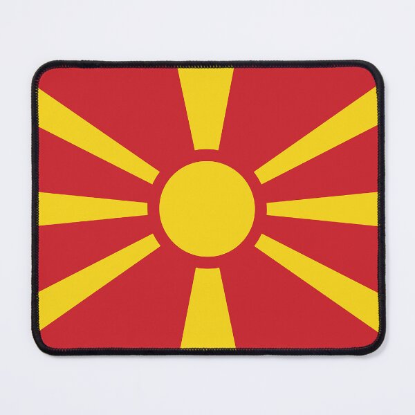 Item preview, NORTH MACEDONIA Flag Gifts, Masks, Stickers & Products designed and sold by mpodger.