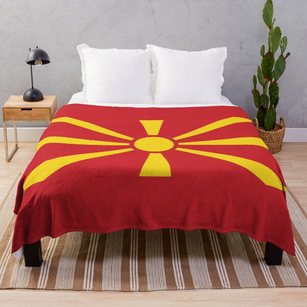 Item preview, NORTH MACEDONIA Flag Gifts, Masks, Stickers & Products designed and sold by mpodger.