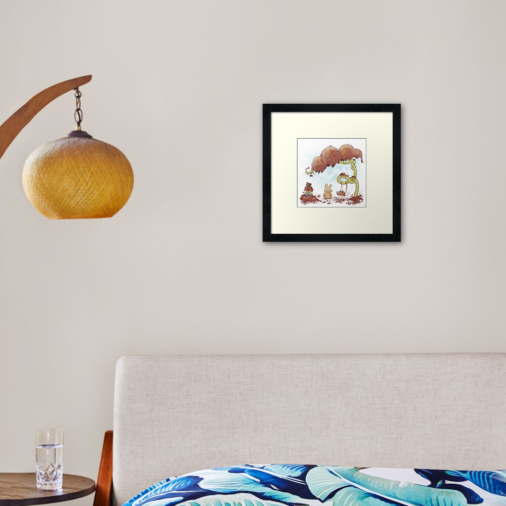 Item preview, Framed Art Print designed and sold by zpxlng.