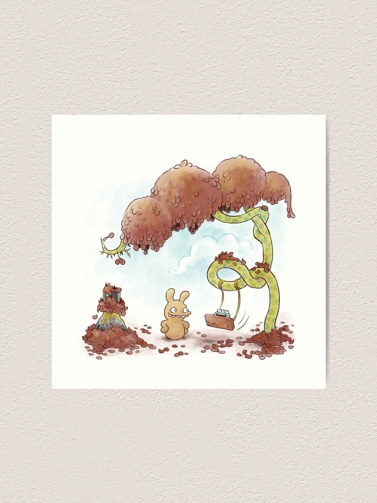 Alternate view of Tobias and Jube: Tree Swing Art Print