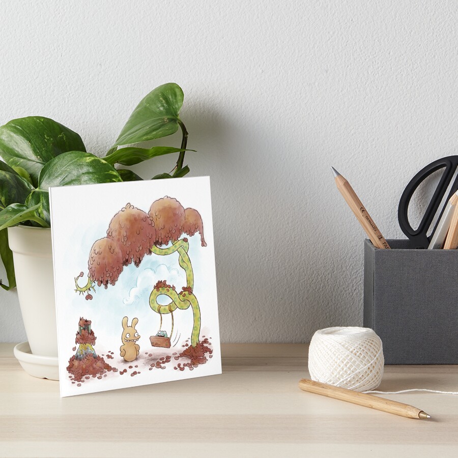 Item preview, Art Board Print designed and sold by zpxlng.