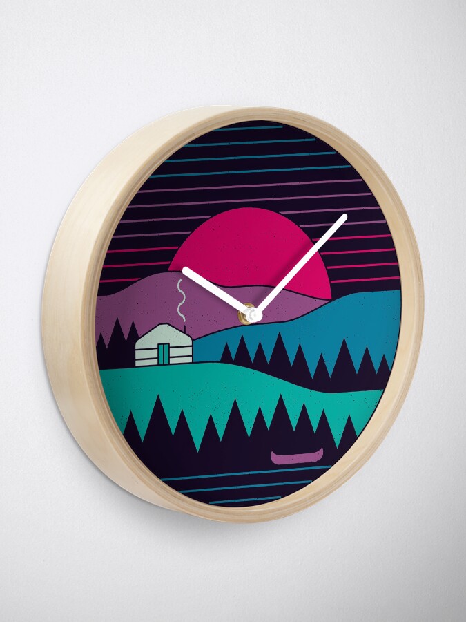 Alternate view of Back to Basics Clock
