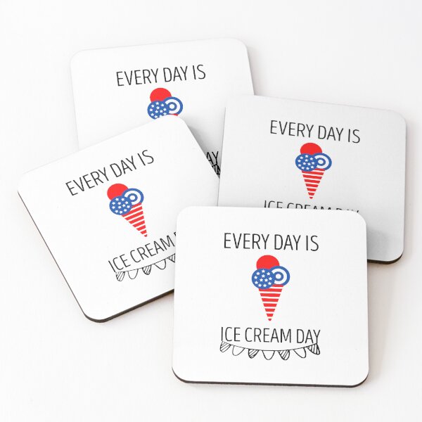 Item preview, every day is icecream day fynny,cool,gift ,birthday,summer designed and sold by illustramanshop.