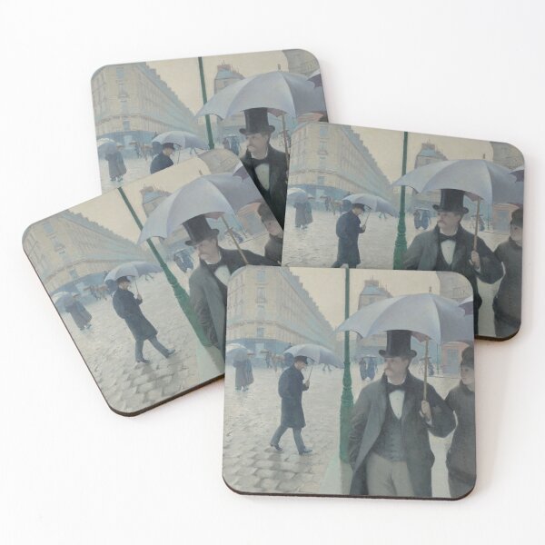 Item preview, Paris Street Rainy Day - Gustave Caillebotte 1877 designed and sold by turnerhenry.