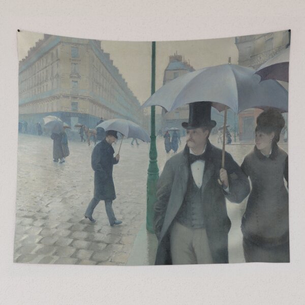 Item preview, Paris Street Rainy Day - Gustave Caillebotte 1877 designed and sold by turnerhenry.