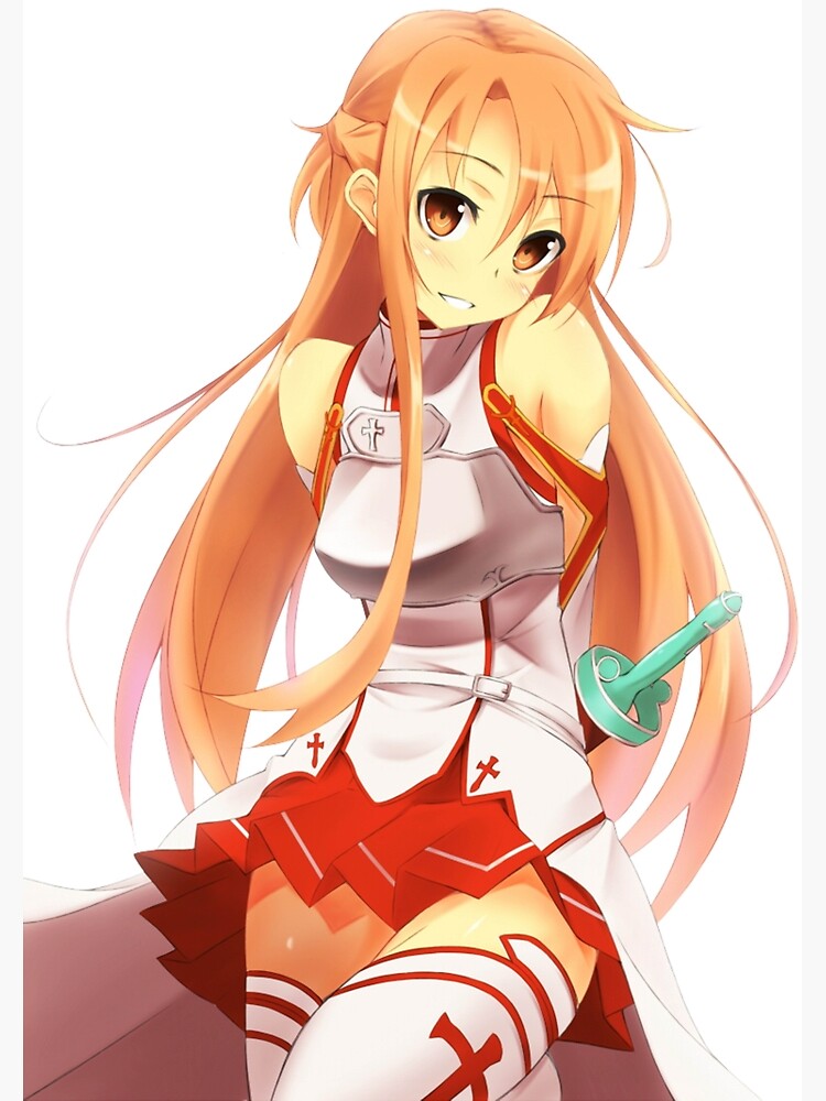 Asuna Sexy Poster By Miriampanda Redbubble