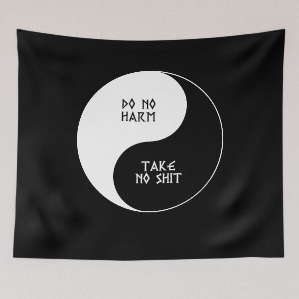 Item preview, Unus Annus Yin Yang Do No Harm Take No designed and sold by cichonb.