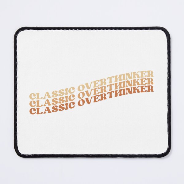 Item preview, Overthinker ADHD Quote designed and sold by Bangzoom.