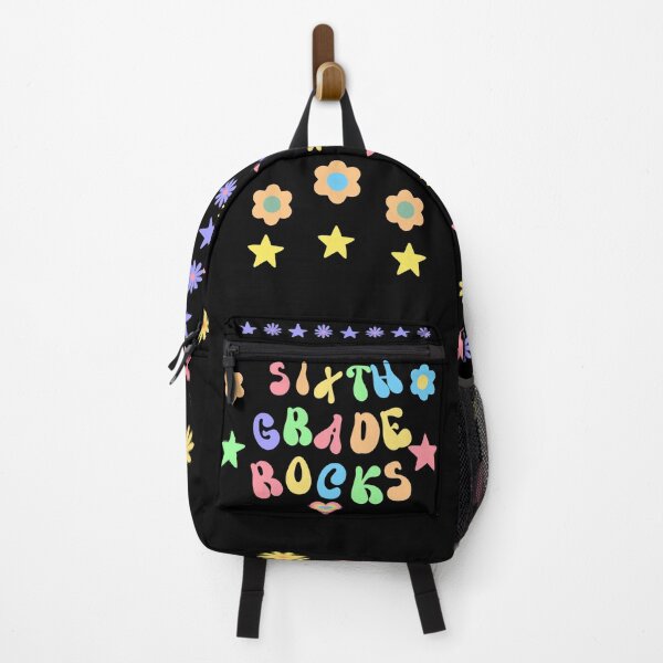 Item preview, SIXTH GRADE ROCKS, BACK TO SCHOOL, FIRST DAY OF SCHOOL designed and sold by TeyMank.
