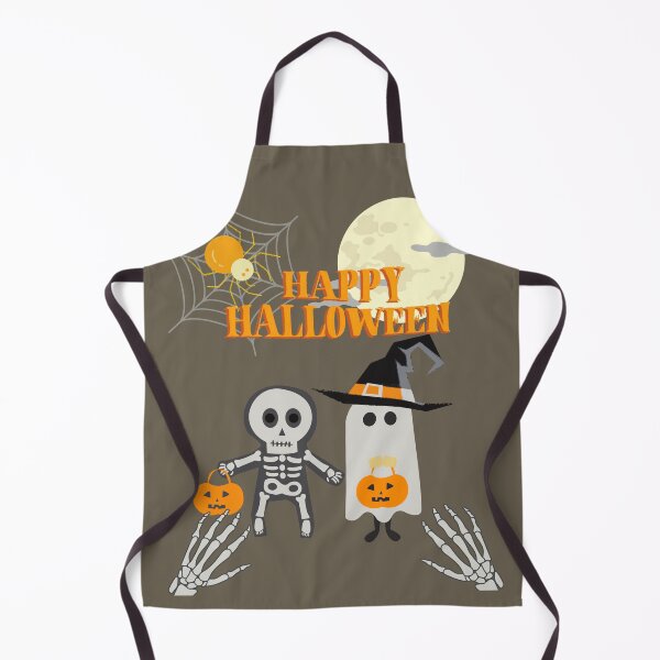 Item preview, Happy Halloween Skeleton and Ghost designed and sold by Ksaavet.