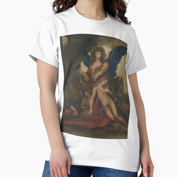 Item preview, Sphinx in a Grotto ,Poet, King and Warrior,  Gustave Moreau Mythology designed and sold by TeeARTHY.