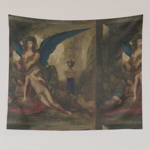 Item preview, Sphinx in a Grotto ,Poet, King and Warrior,  Gustave Moreau Mythology designed and sold by TeeARTHY.
