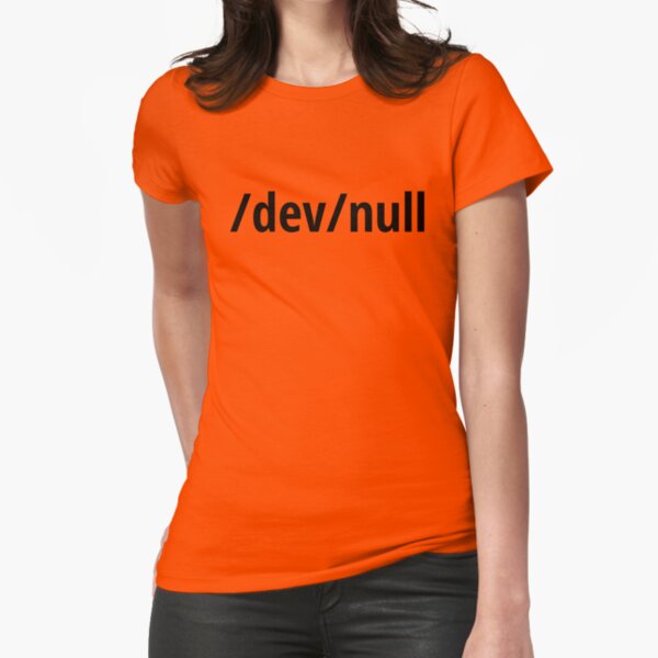 Item preview, /dev/null - Funny Computer Geek Design - Black Text designed and sold by geeksta.