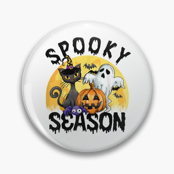 Artikelvorschau, Spooky Season Tops Halloween Fall Cat Ghost Pumpkin entworfen und verkauft von dolsy-store.