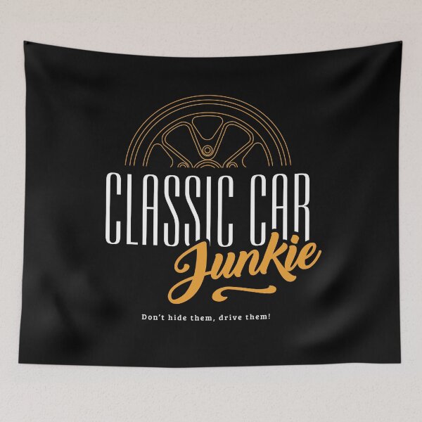 Item preview, Classic Car Junkie - Vintage car fan Petrol Head designed and sold by Joemungus.