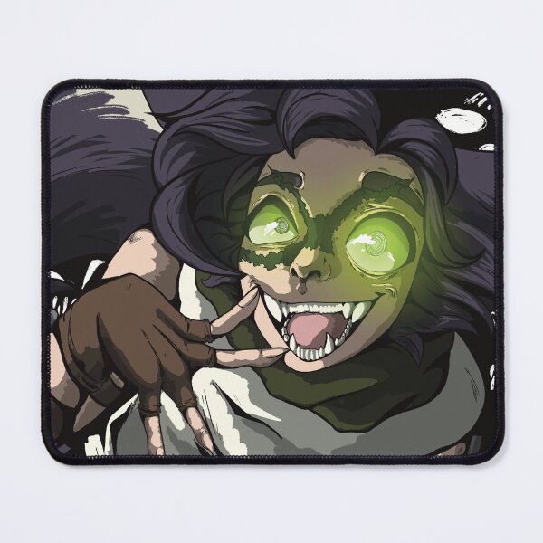 Item preview, Crazy wolf anthro art with glowing eyes designed and sold by Kristoffersson.
