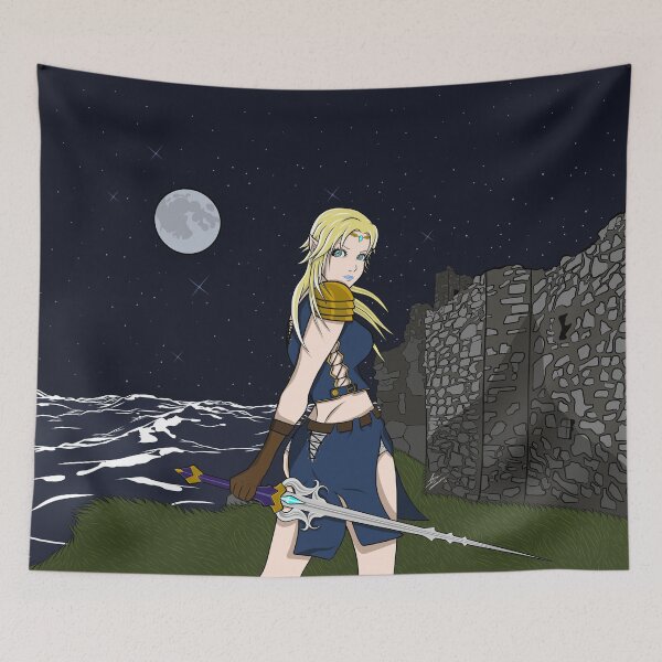 Item preview, Alena The Elf Warrior designed and sold by Jairo Guarin.