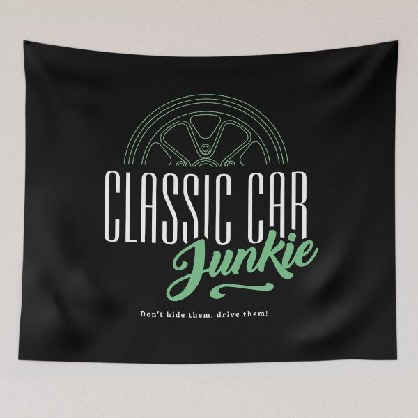 Item preview, Classic Car Junkie - Vintage car fan Petrol Head designed and sold by Joemungus.