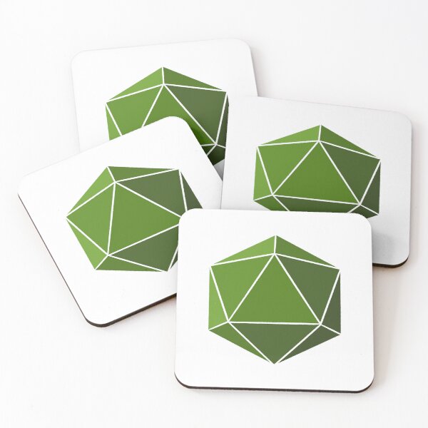 Item preview, Green D20 designed and sold by MegRooper.