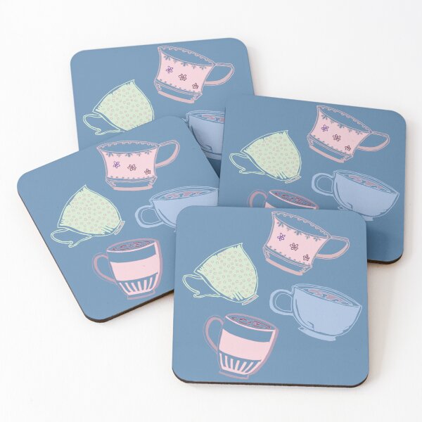Item preview, My Cup of Tea of Coffee Pastel Colors designed and sold by RebeldelArt.