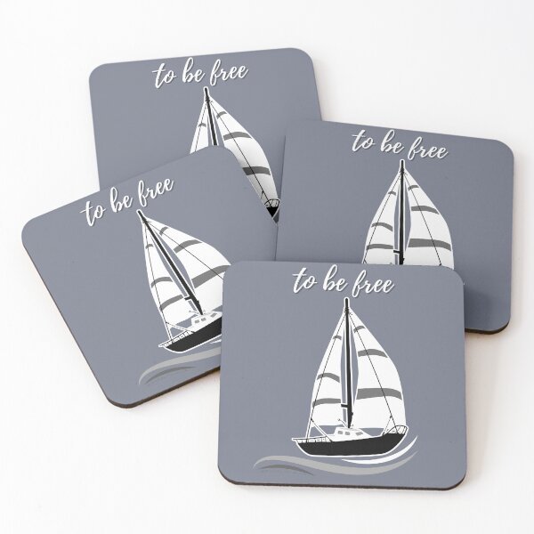 Item preview, be free, boat life - feel and live the freedom on the sea designed and sold by Anke Franikowski.