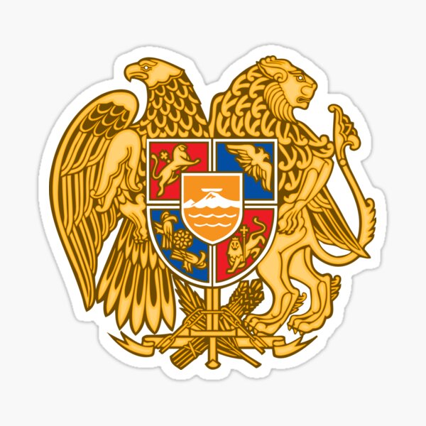 Coat of Arms of Armenia Sticker