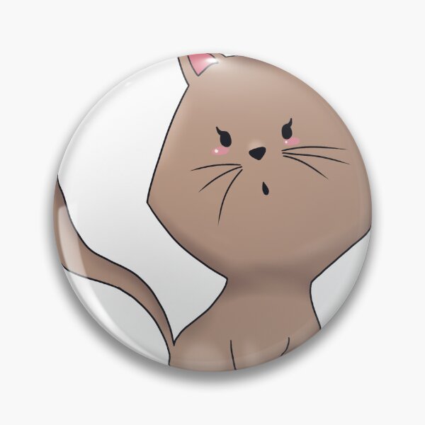 Item preview, Cute Brown Doodle Kitty designed and sold by Missing In Art.